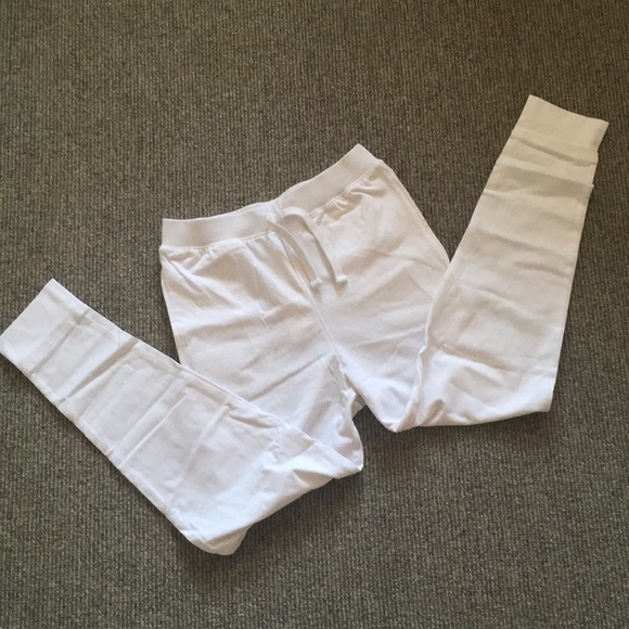 Leveret Other - White Joggers for boys